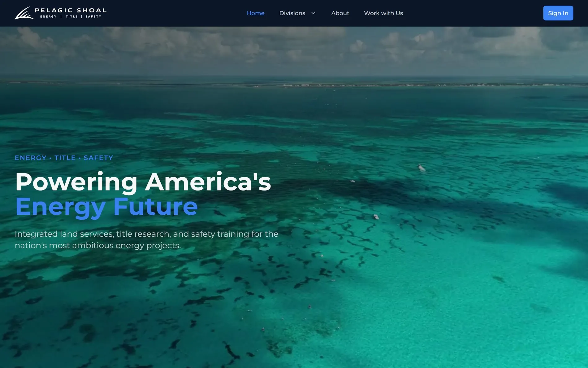 Homepage of Pelagic Shoal